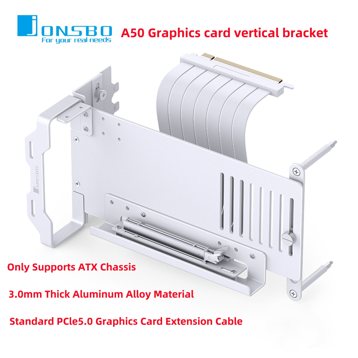 Atx Case - Suporte Vertical de Alumínio JONSBO A50