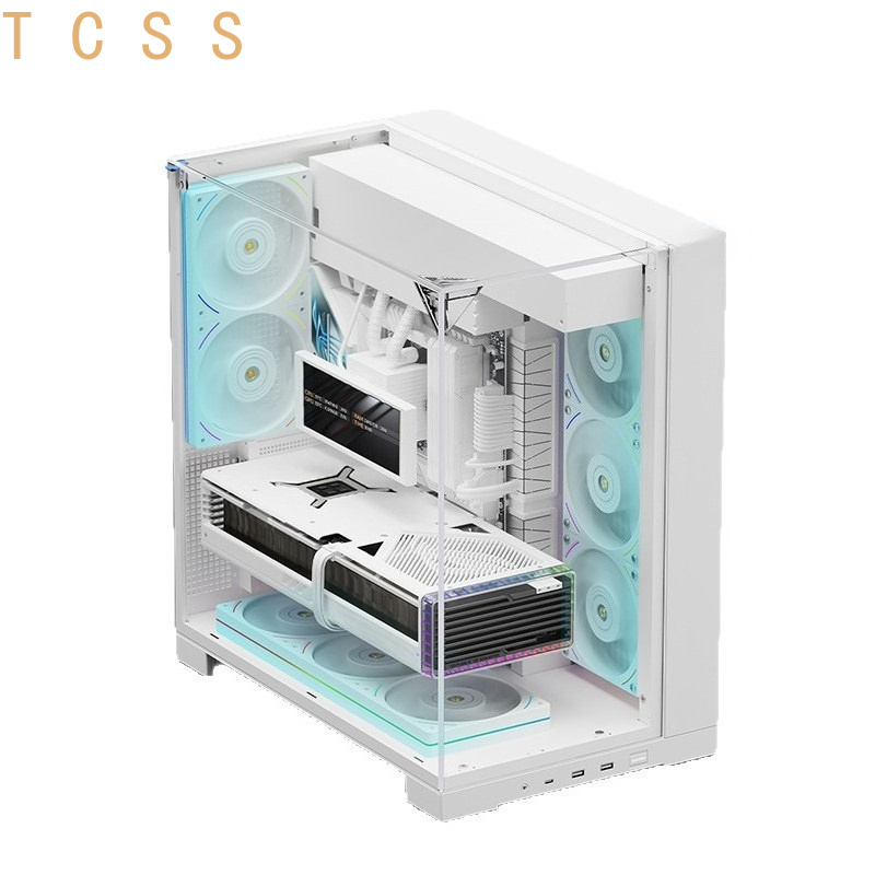 Atx Case - Gabinete de PC Branco Panorâmico com