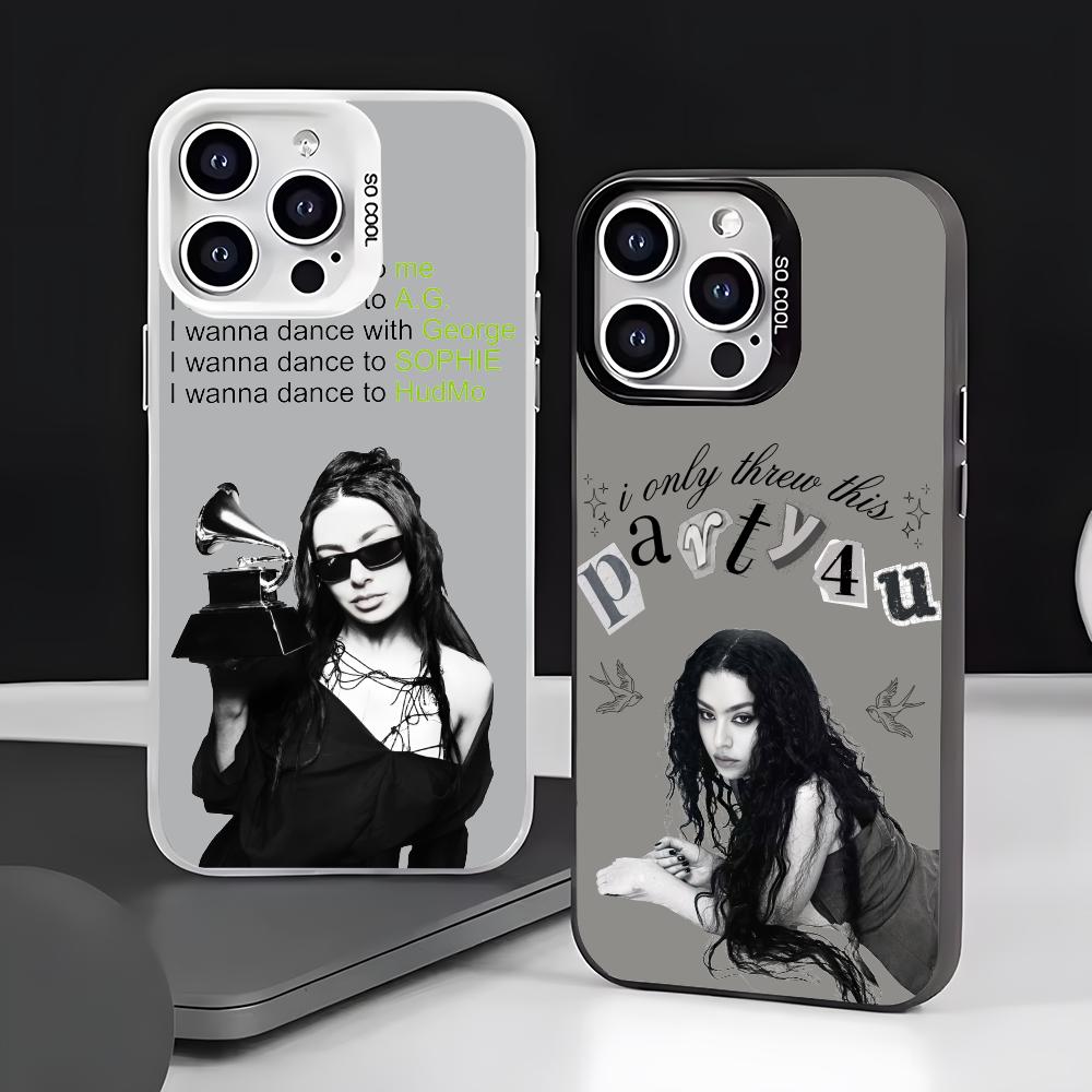 Matte Pc Case - Capa de Celular Antichoque C-Charli Xcx