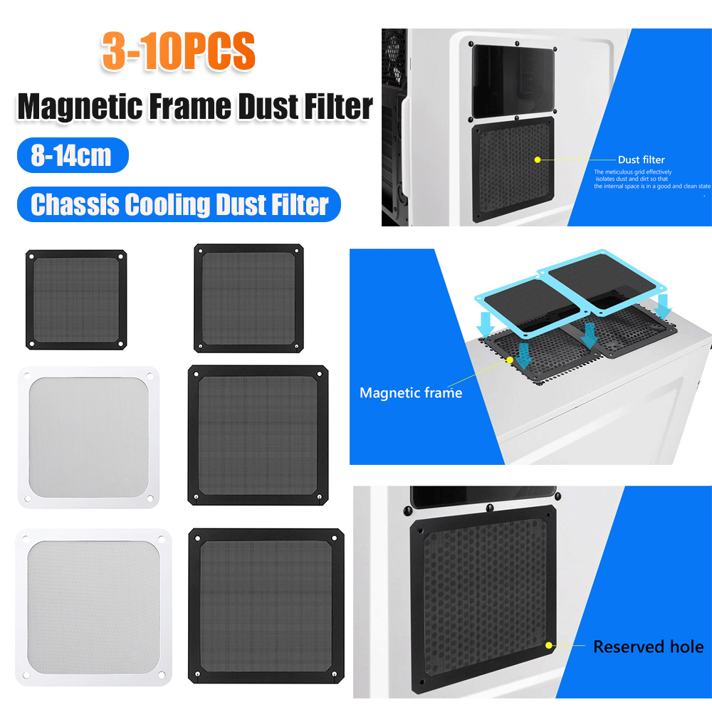 Filtro de Poeira Magnético par - Dust Filter Pc avaliação e preço