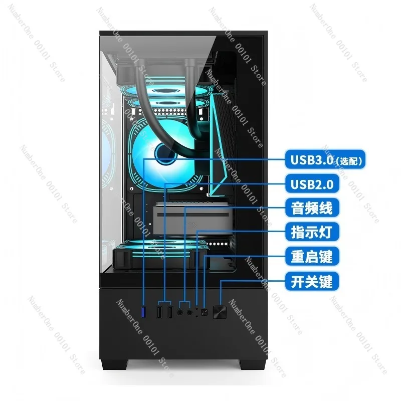 Gabinete de Computador ES8 com - Atx Case avaliação e preço