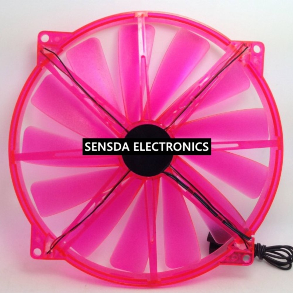Ventilador mudo com luz led, 2 - Pc Chassis avaliação e preço