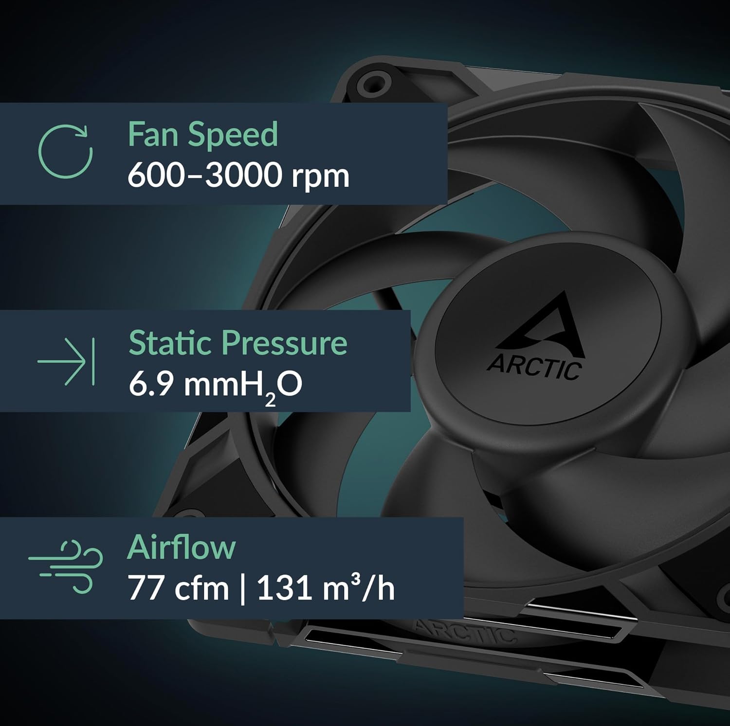 Ventilador de Gabinete ARCTIC  - Case Fan Controller avaliação e preço