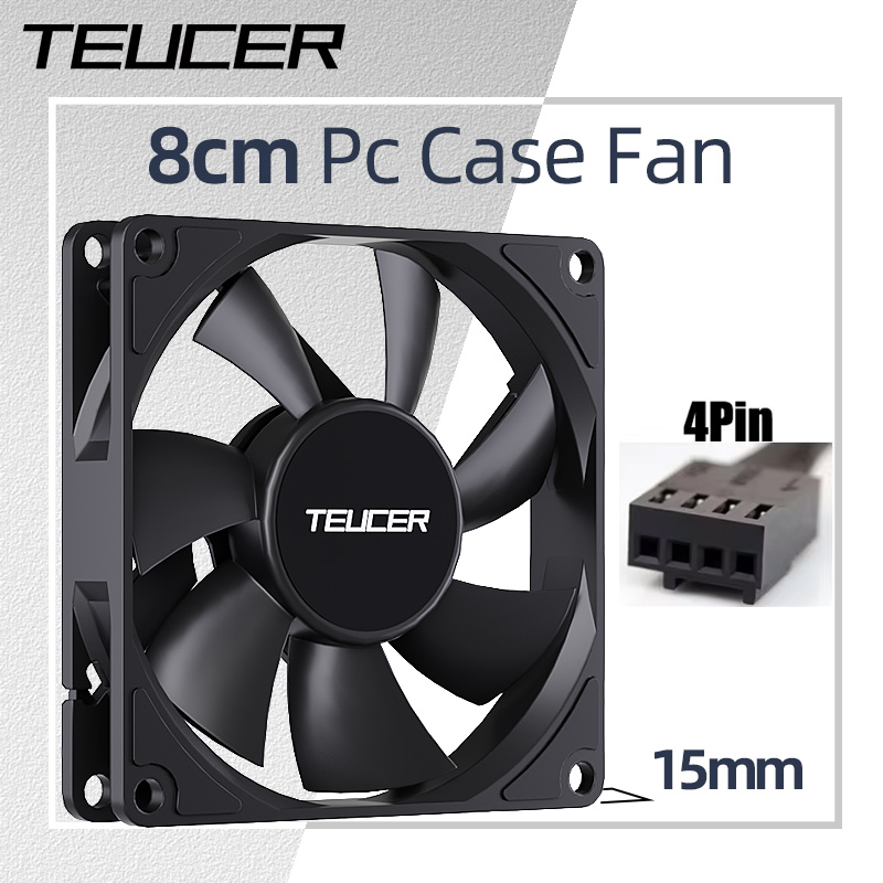 Teucer UT-8015 8CM Ventilador  - Pc Chassis avaliação e preço