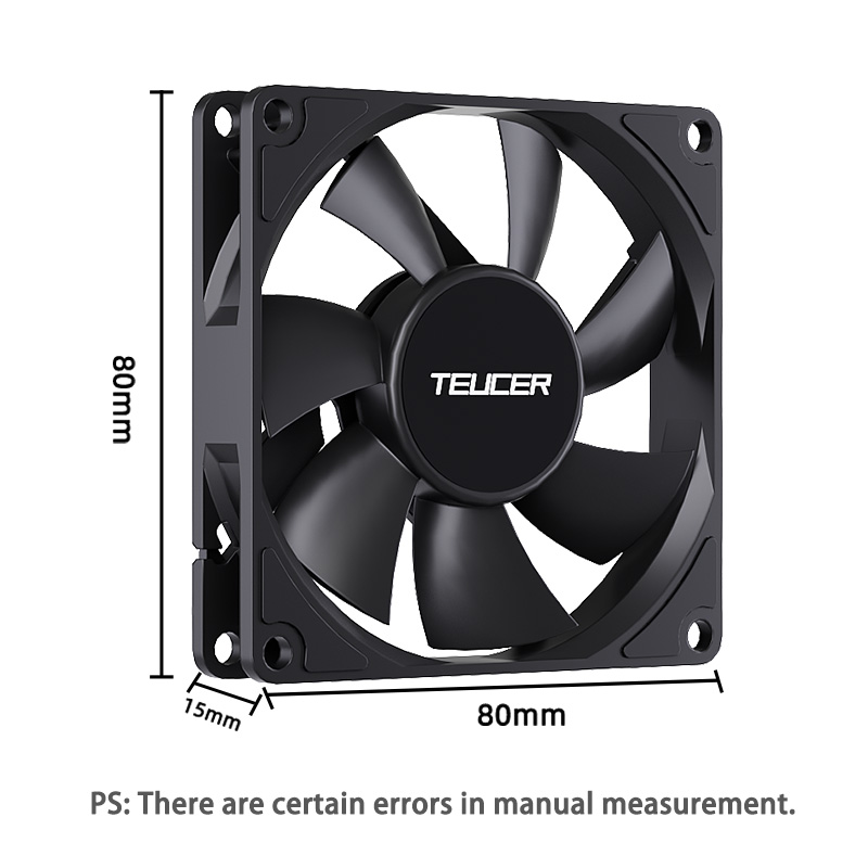 Teucer UT-8015 8CM Ventilador  - Pc Chassis avaliação e preço